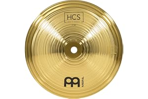 MEINL CYMBALS Meinl 8" Bell - HCS Traditional Finish Brass for Drum Set, Made In Germany, 2-YEAR WARRANTY (HCS8B)