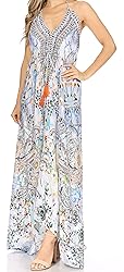 Sakkas 1817 - Lizi Womens Maxi High-Low Halter