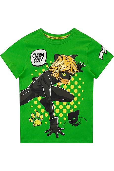 Pyjama Garçon Pyjama Miraculous Chat Noir Miraculous Poupée
