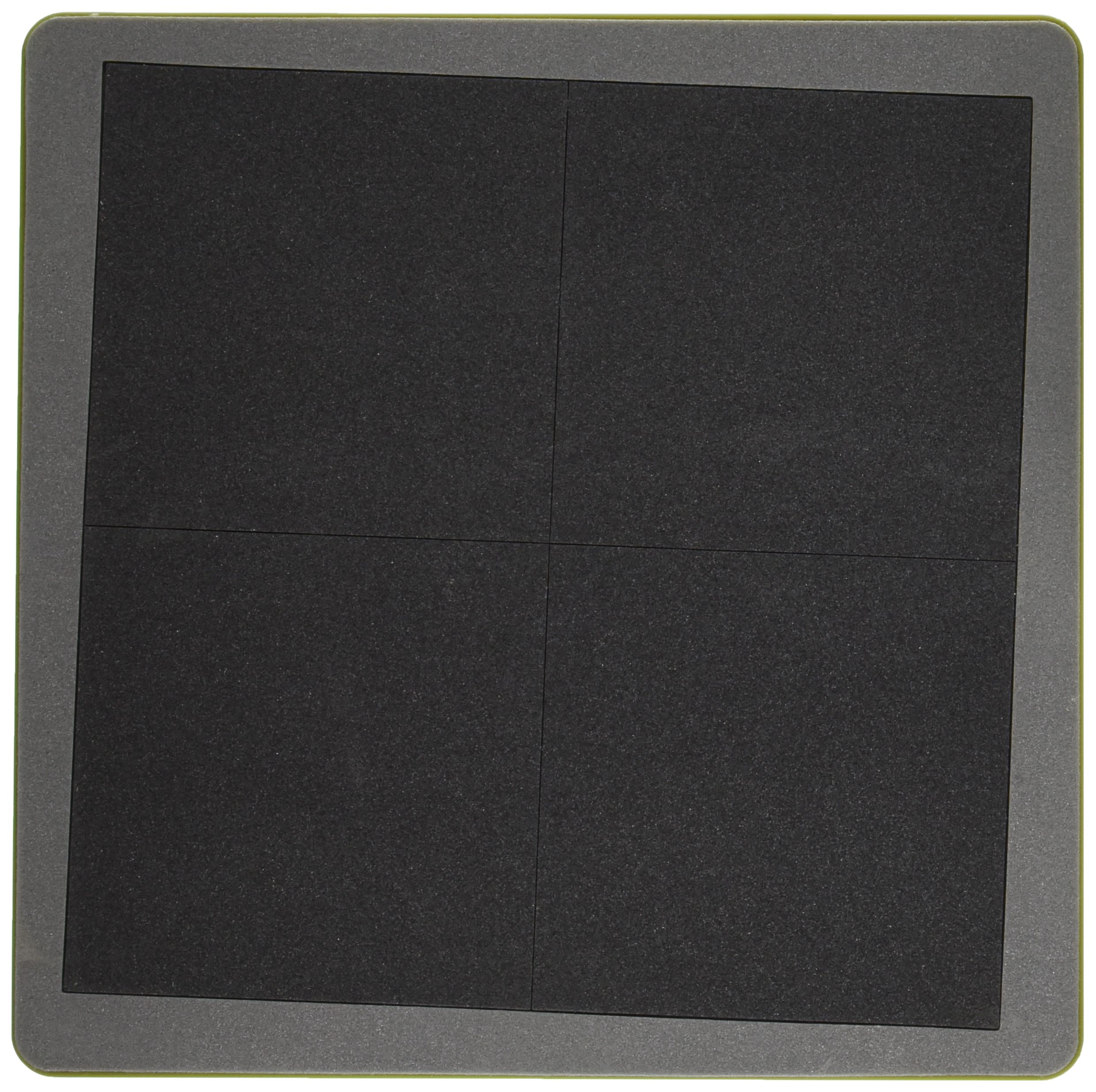 AccuQuilt Go Fabric Cutting Dies-Square 4-1/2" Multiples, Green, Regular