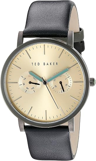 Amazon Ted Baker テッドベイカー Multifunction Ted Baker ゴールド メンズ カジュアル クォーツ 海外出荷 メンズ腕時計 腕時計 通販