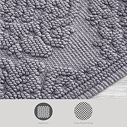 Jean Pierre - Ricardo Bath Mats, Set of 2 Woven