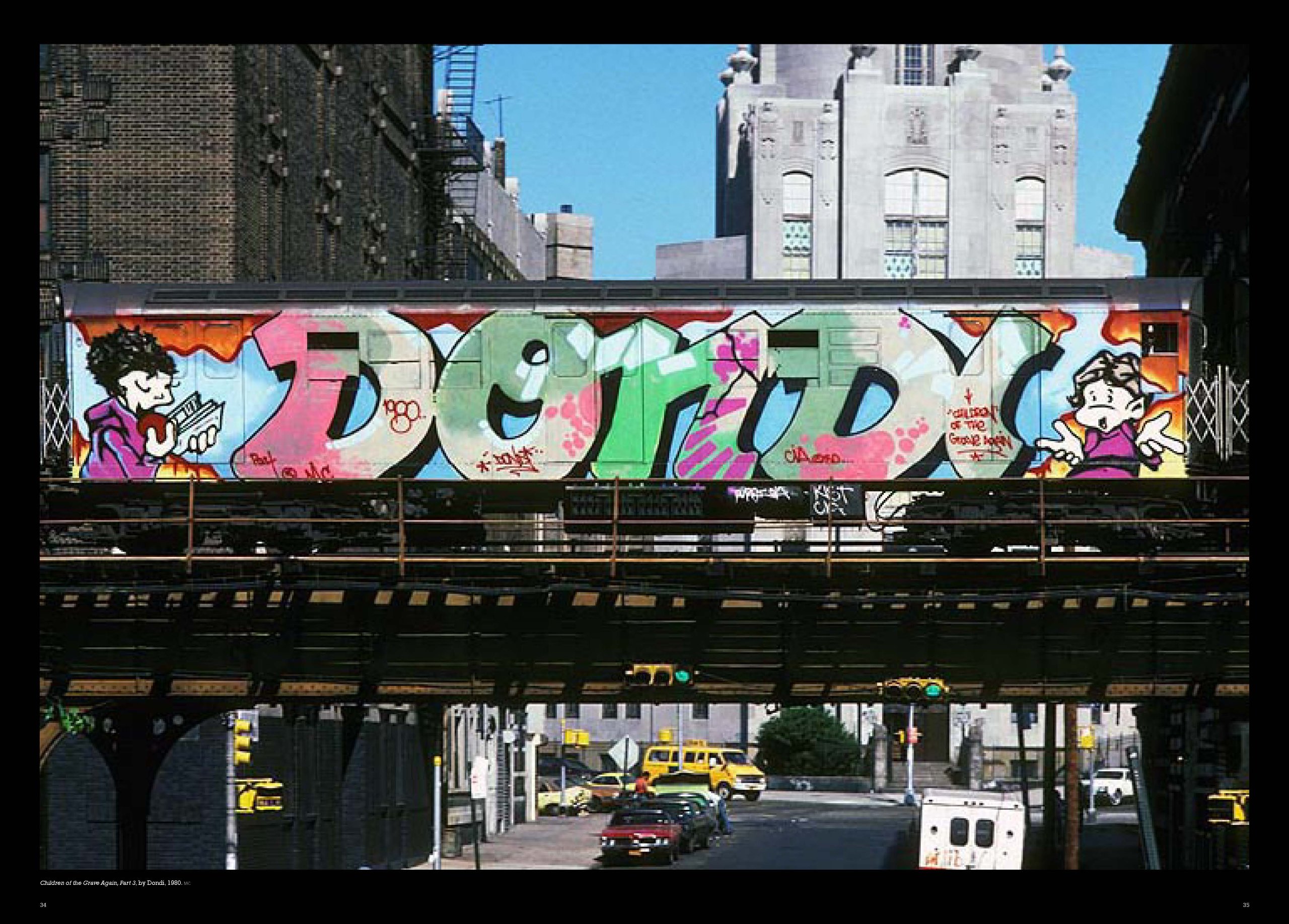 page from "subway art" by Martha Cooper and Henry Chalfant Nyc graffiti, Famous graffiti