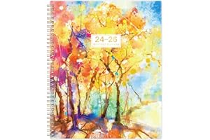 CHOPET 2024-2026 Monthly Planner - 2 Year Planner 2024-2026, JUL. 2024 - JUN. 2026, 9" x 11", Academic Planner 2024-2026 with 24 Monthly Tabs and Back Pocket