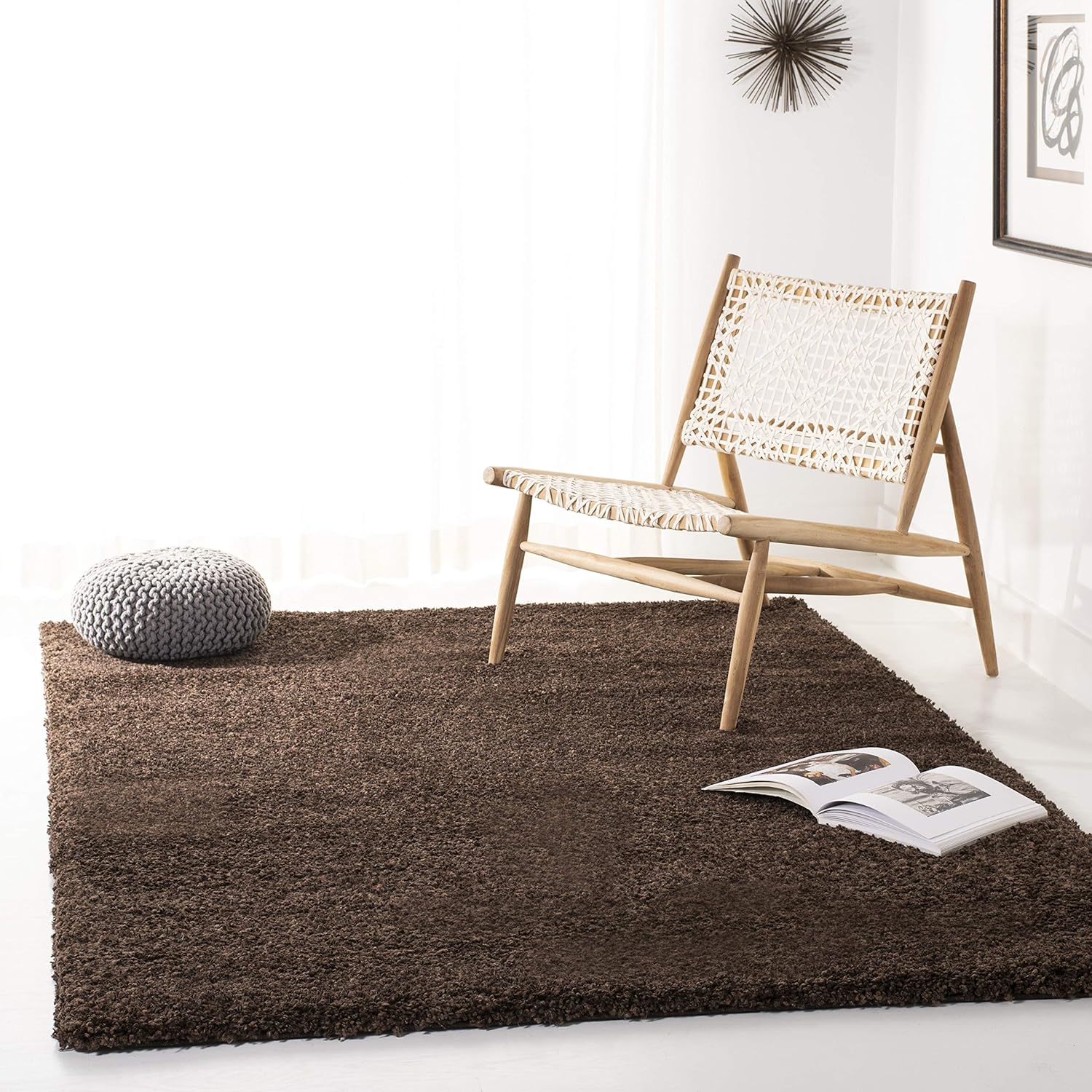 Best living room rug brown or tan