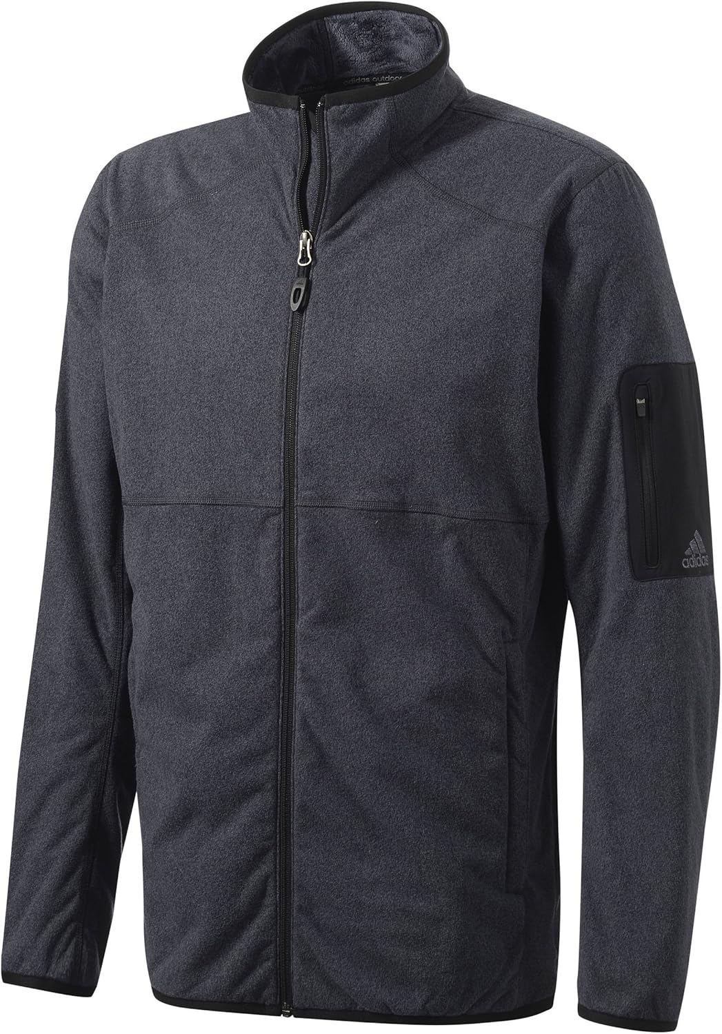 adidas men's hiking fleece jacket