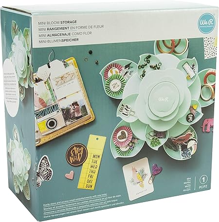 We R Memory Keepers 0633356605652 Bloom Storage & Decor-Mini-Mint: Amazon.es: Hogar