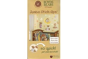 26 California Wholesale D233-40620-6 Boyd Bears Jumbo Stick Ups, Multicolor