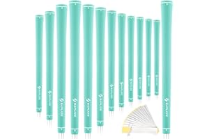 SAPLIZE Women’s Exclusive Golf Grips | Optimized Taper Design | Elegant Solid Color Series | Soft, Comfortable & Shock-Absorbing | Standard & Midsize, 13 Pack Golf Club Grip Kit for Women, Men & Juniors, CC02 Series