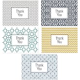 Thank You Postcards - 5 Fun Designs, 50 Postcards Per Pack - 4" x 6" Postcards