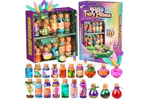 Alritz Fairy Potions Kit, Magic Mix Kit 20 Bottles, Christmas Gifts Decorations Ornaments Garden Crafts Birthday Gifts Toys f