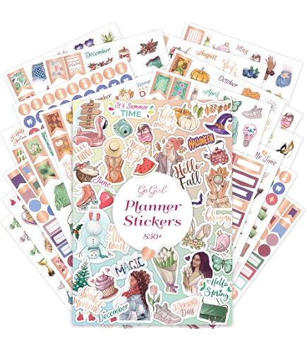 Livre D'Autocollants Japonais 45 Pages Kawaii - Stickers Esthétiques Vintage Bricolage