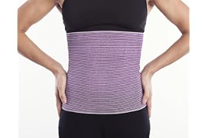 SG TRAINING FIT #1 Sport Pro Wool Cotton Warming Belt Relieves Back Pain Supports Lumbar and Muscles Optimal Compression for Men and Women. (1, Purple)