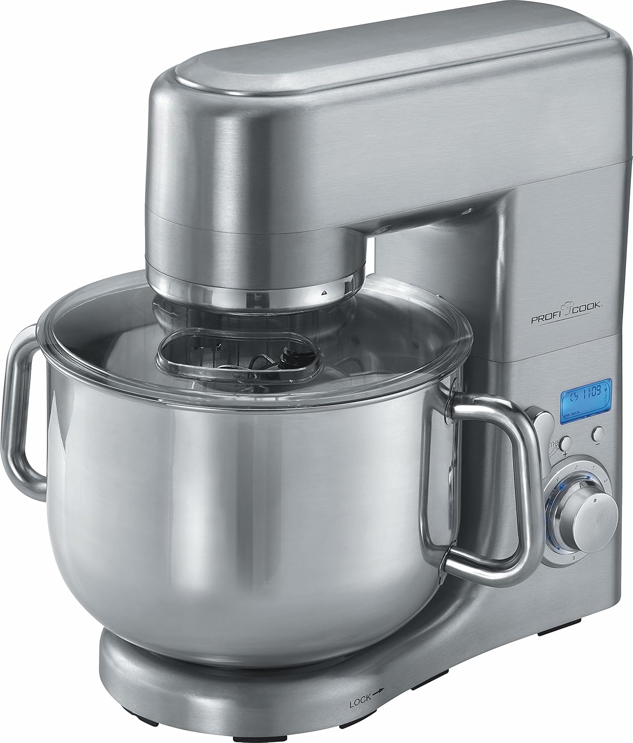 Profi Cook Food Processor Kneading Machine with Extra Large Bowl and