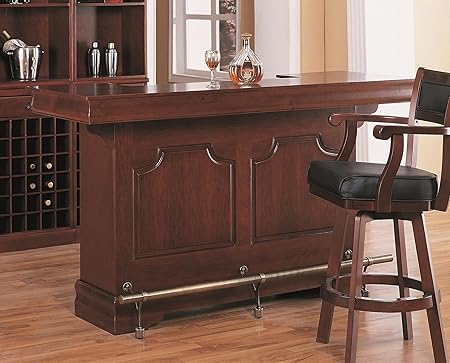 Amazon Com Teirnan Traditional Bar Table Kitchen Dining