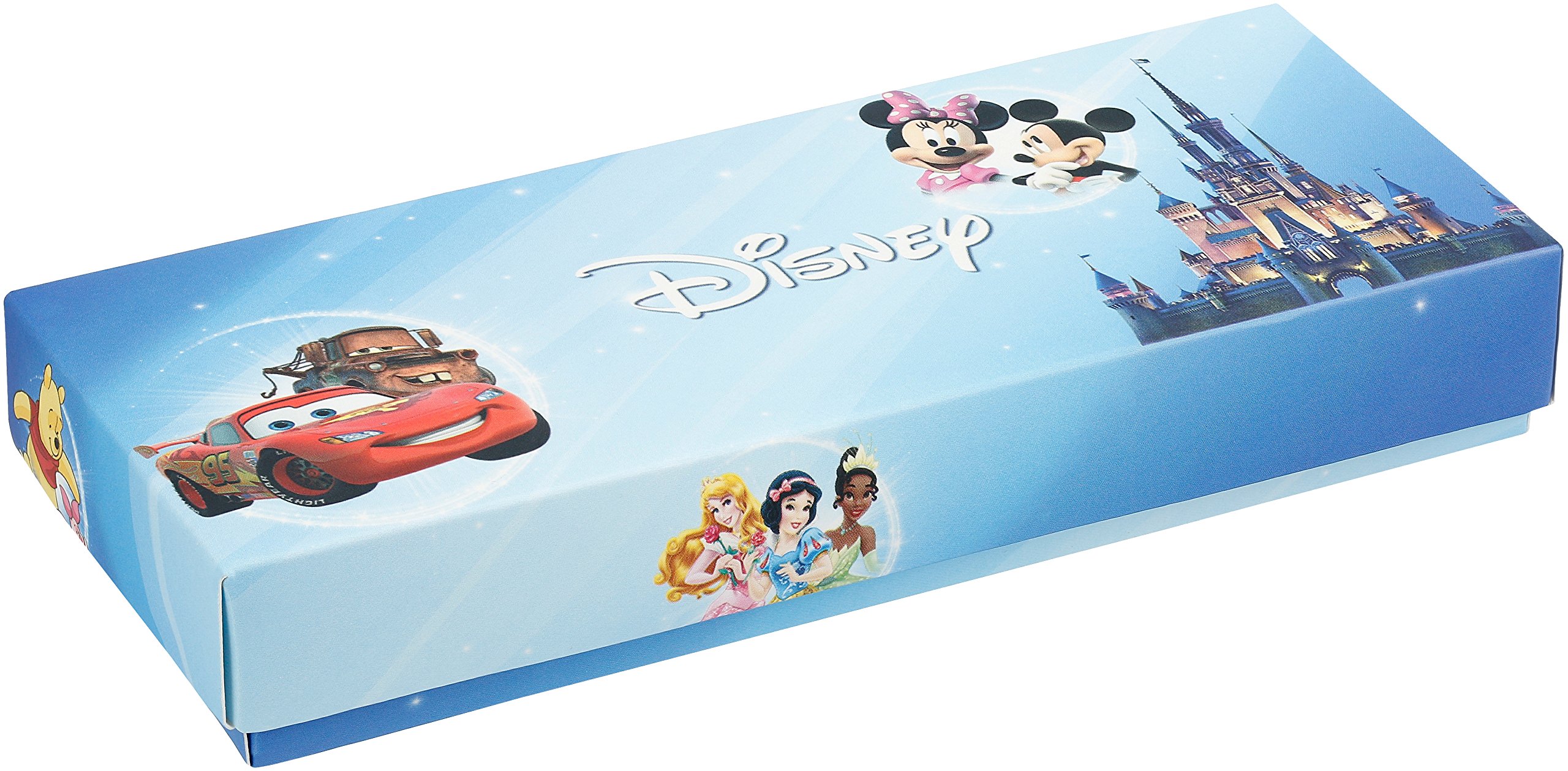 Disney Pixar Cars Lightning McQueen Mater and Mack Watch for Kids - Boys Watch - Toddler Watches - Kids Toys Boys - Disney for Toddler - Watches Teen - Blue Bezel - Multicolor Nylon Strap