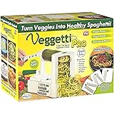 Veggetti Pro Table-Top Spiralizer, Quickly Spiral Slice Vegetables into Healthy Veggie Pasta