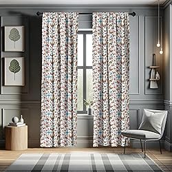 Ambesonne Mexican Window Curtains, Traditional