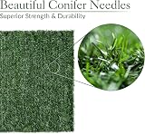 CHRISTOW Artificial Conifer Hedge Roll 1m x 3m Outdoor Privacy Screen view 5