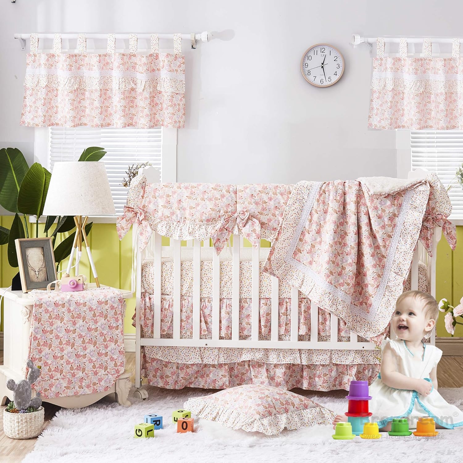 baby girl farmhouse nursery