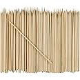 Comfy Package [100 Count] 8 Inch Bamboo Wooden Skewers For Grilling, Shish Kabob, Fruits, Appetizers, and Cocktails