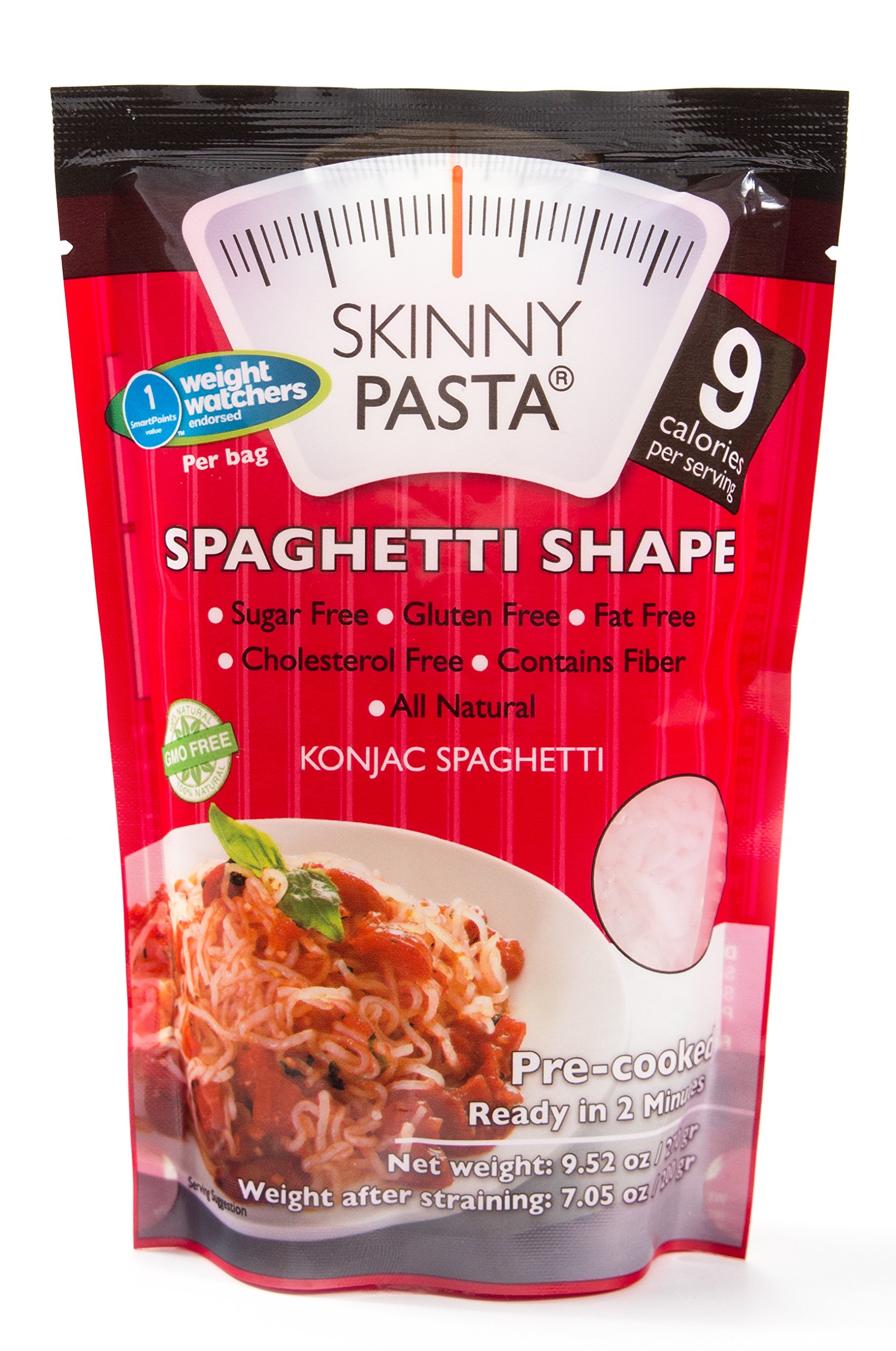Skinny Pasta 9.52 oz (24 Pack) Weight Watchers The Only Odor Free 100 Konjac