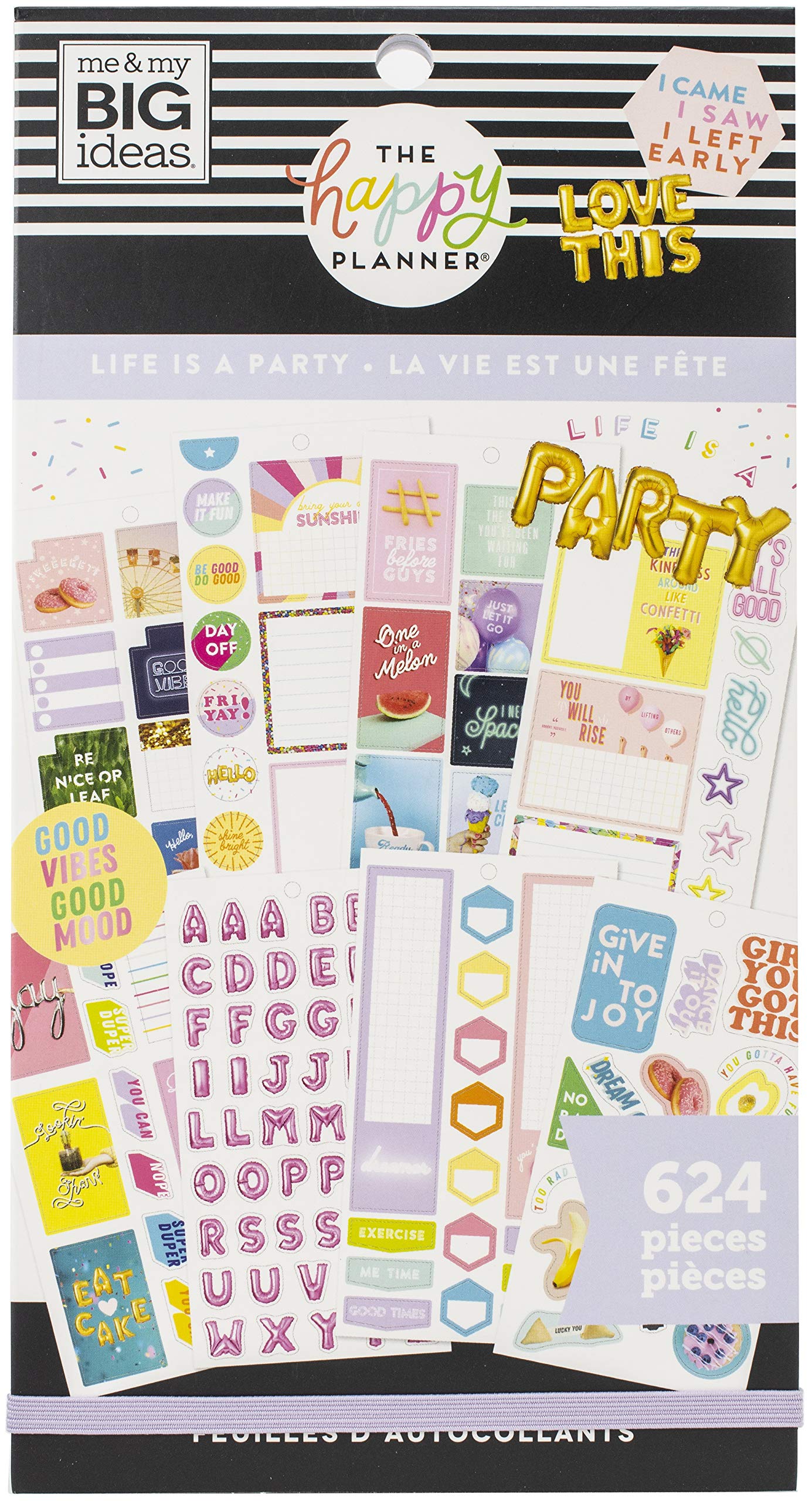 Happy Planner STCKRS Life Party