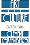 Art and Culture: Critical Essays