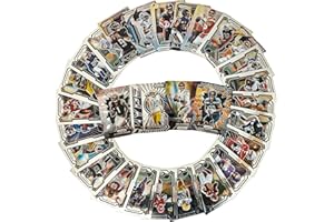 CHDGFB 50PCS Football Cards,Football Trading Card, Football Cards, Including Rookies, Many Stars, & Hall-of-famers,Football Super Bowl Pack of Trading Cards, Perfect for Gift Giving.
