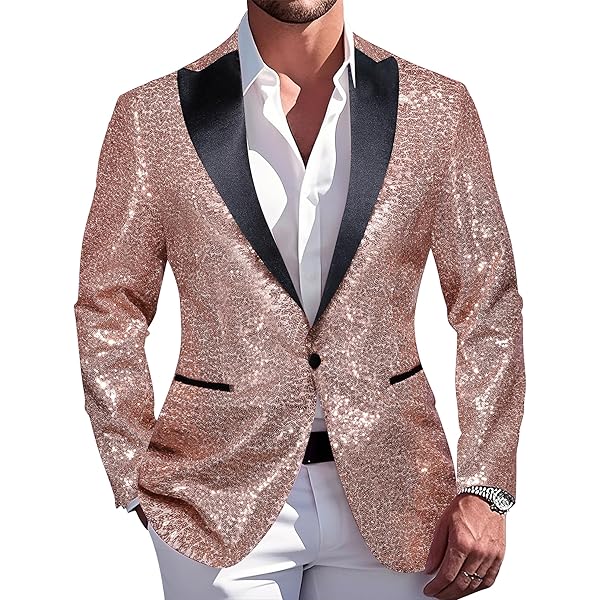 Amazon.com: XUNRYAN Days 2024 Mens Sequin Suit Shiny Jacket Sparkly Blazer Glitter  Clothes Party Banquet Tuxedo Prom Wedding Halloween Disco Outfit: Clothing,  Shoes & Jewelry
