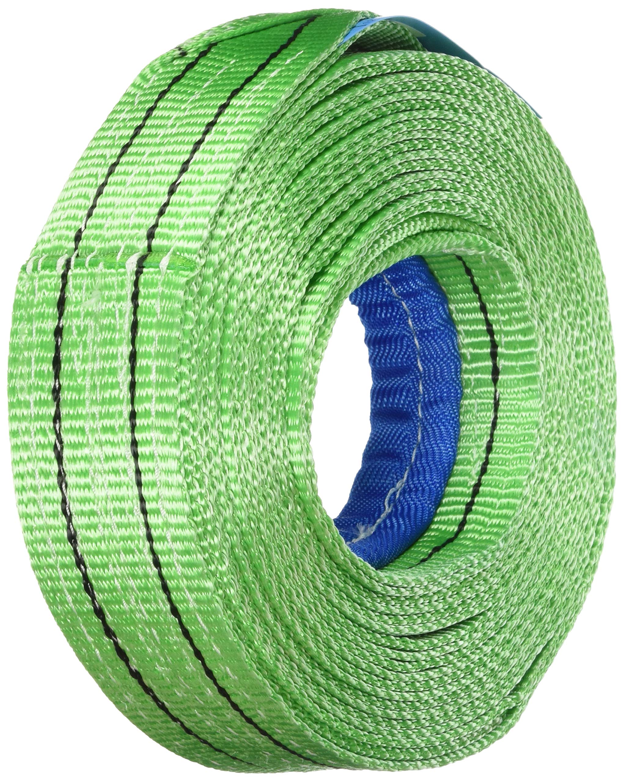 Braun 20062HB Recovery Straps, 2000 kg, 6 m Length, Green
