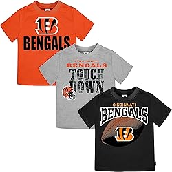 NFL baby boys Team Fan Tee 3 Pack Short Sleeve