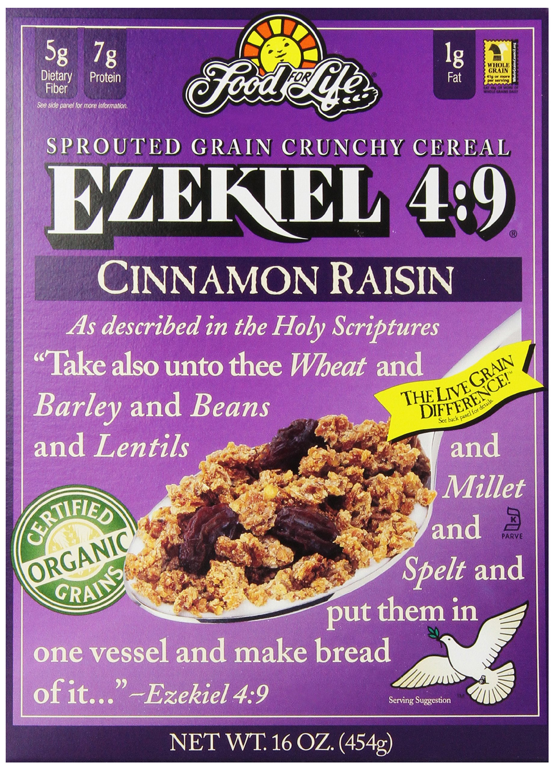 Food For Life Ezekiel 49 Organic Sprouted Whole Grain