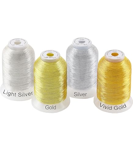 Amazon.com: DMC 283Z Metallic Embroidery Thread, 43.7-Yard