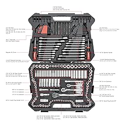 STARWORK True Mechanic 303-Piece Mechanics Tool Set