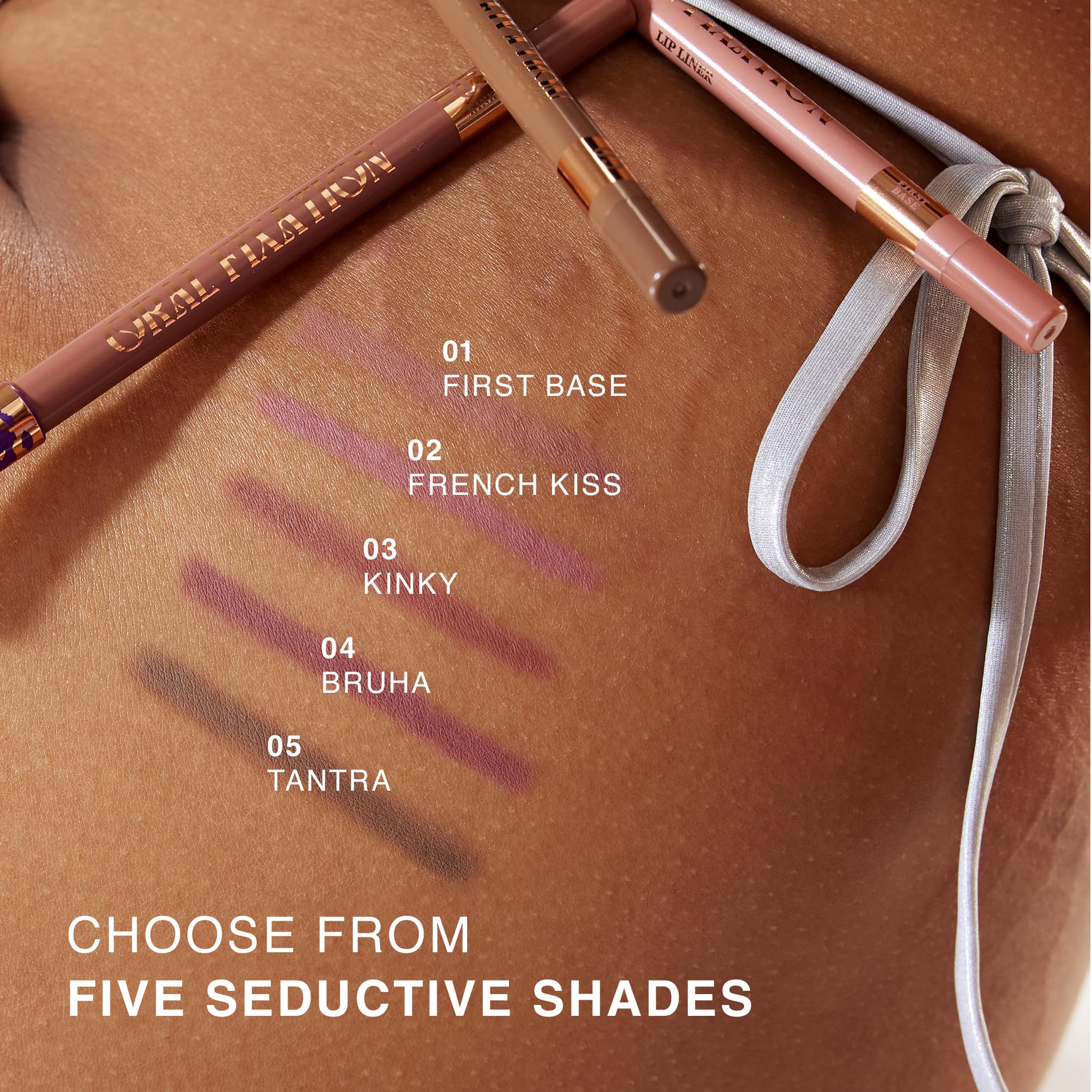 SELESTIA BEAUTY Long-Lasting & Waterproof Lip Liner Pencil – Oral Fixation – Precision Application with Sharpenable Tip (KINKY)