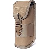 ACEXIER MOLLE Glasses Pouch Outdoor Durable Tactical Pouch Sunglasses Case Army Style Flashlight Pouch with Buckle