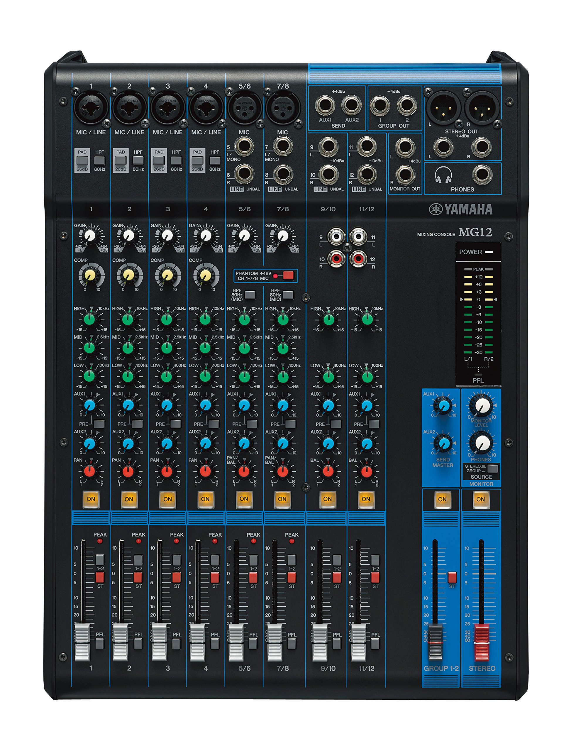 Yamaha MG12 12-channel mixing console