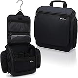 amazonbasics hanging toiletry kit