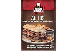 Club House Au Jus Gravy Mix, No Artificial Colours or Flavours, No MSG Added, Perfect Choice for Holiday Roast, Meatloaf or S