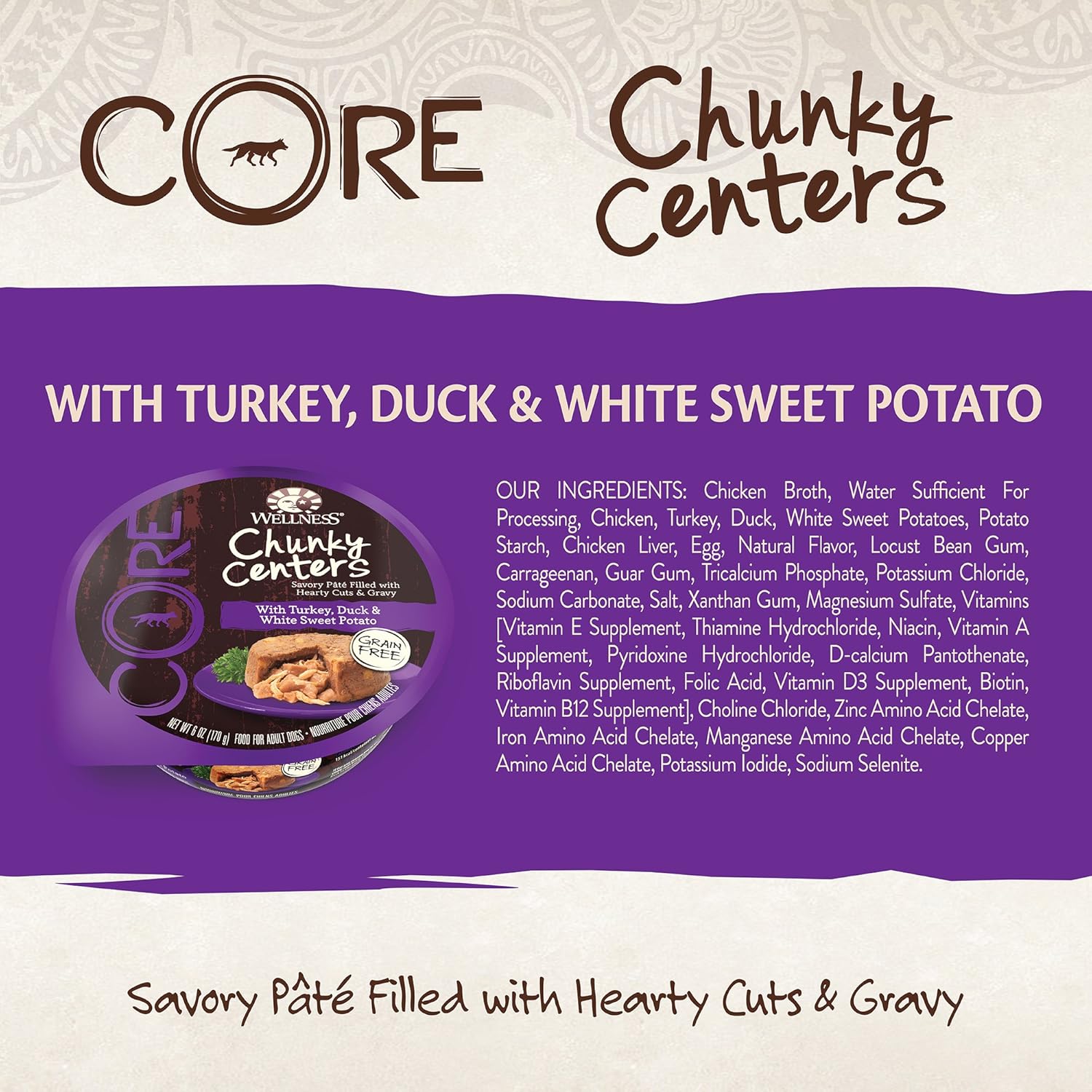 wellness core chunky centers