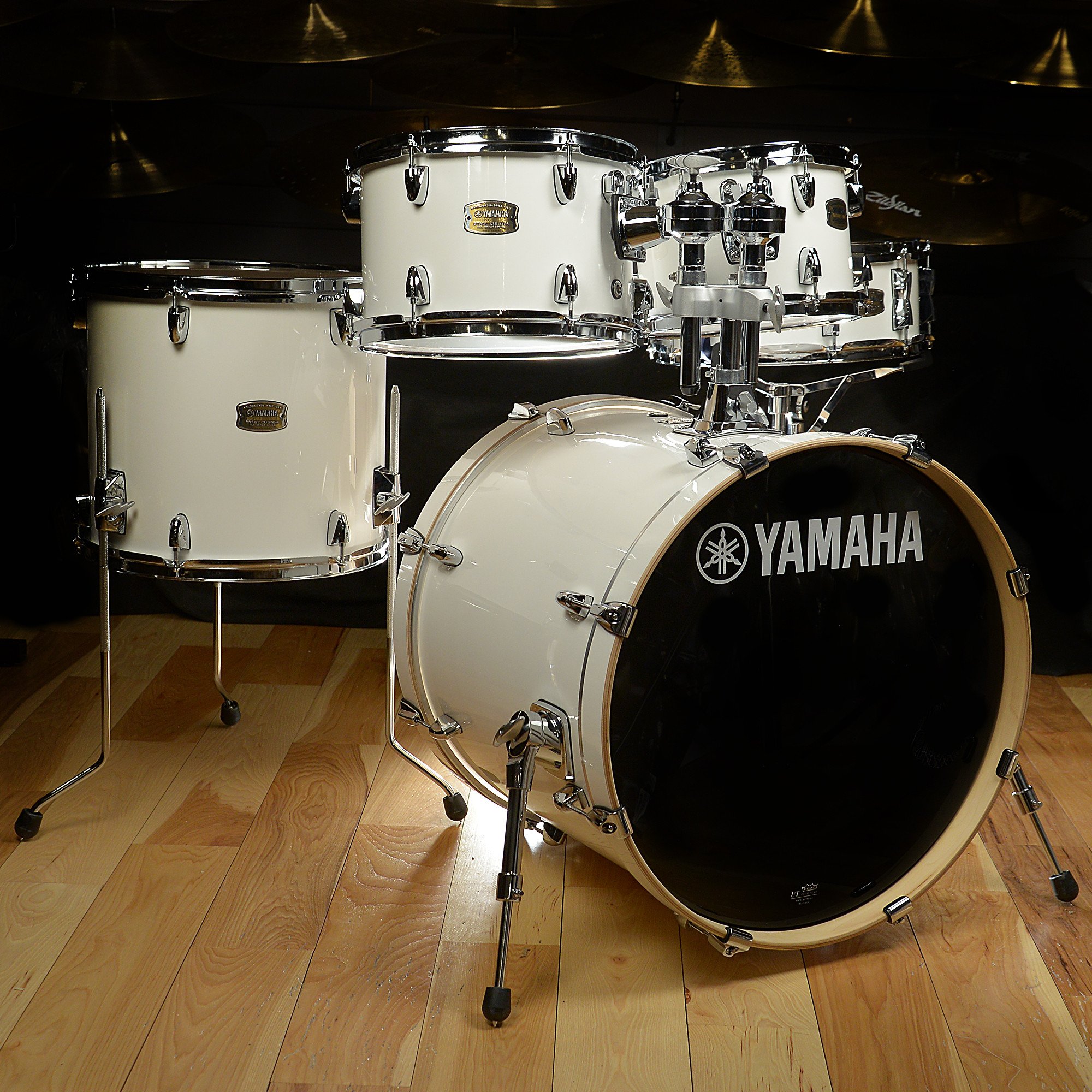 Buy Yamaha Stage Custom Birth 5Piece Drum Kit, Pure White Legendary