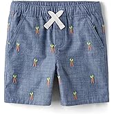 Gymboree Baby-Boys and Toddler Embroidered Shorts