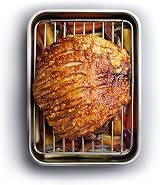MasterClass Large Roasting Rack Stainless Steel 32 x 23.5 x 8cm view 3