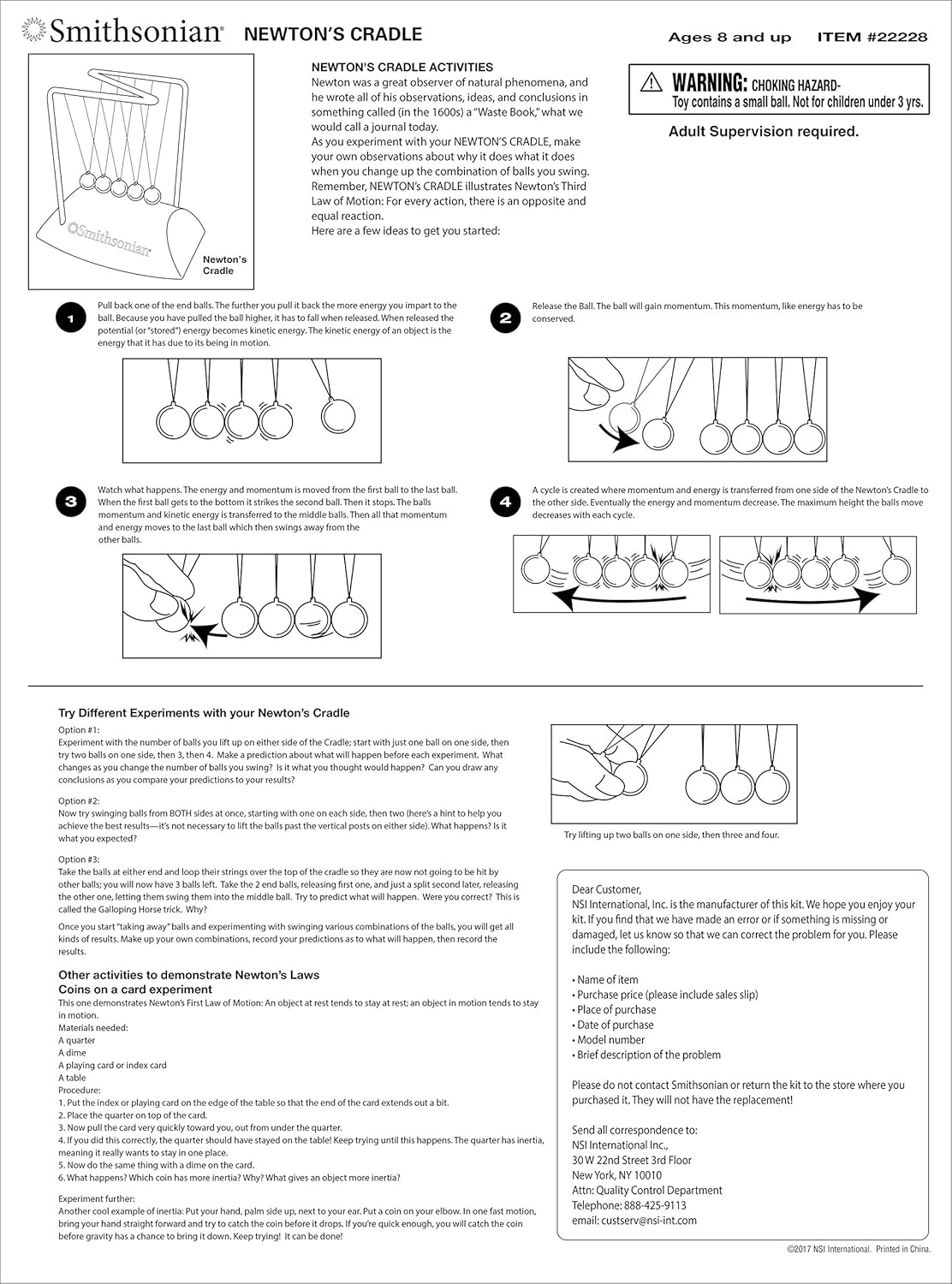 newton's cradle smithsonian