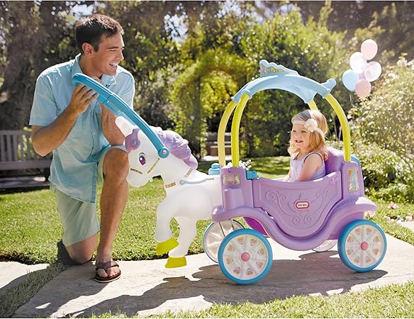 little tikes magical unicorn carriage
