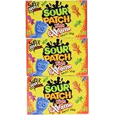 Sour Patch Kids Extreme Theater Box 3.5oz (Set of 3)