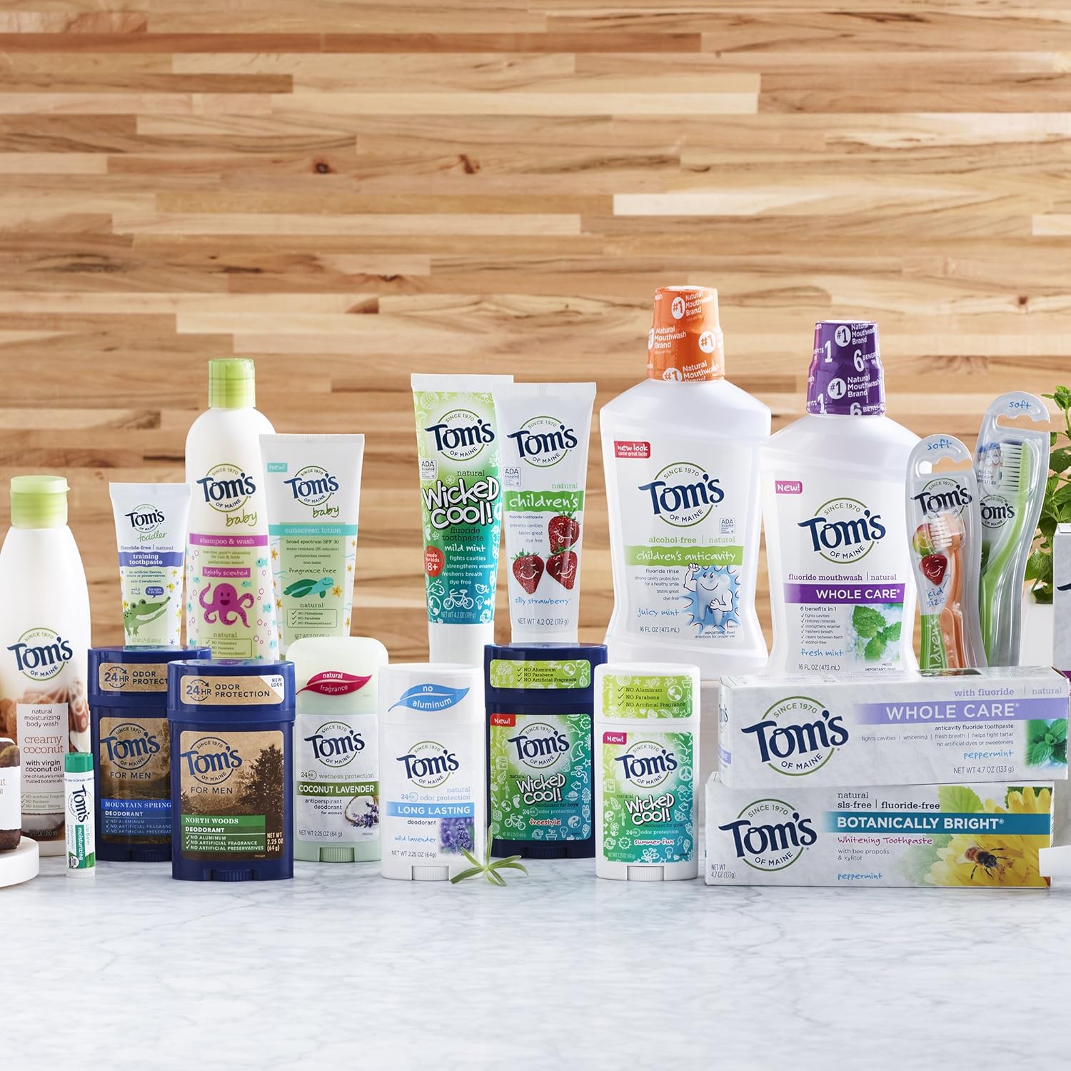 Tom's of Maine Women's Antiperspirant Deodorant Stick, Deodorant for Women, Antiperspirant for Women, Fresh Meadow, 2.25 Ounce, 2-Pack : Beauty