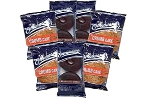 Entenmann's Bakery Donuts,Crumb Cake,Cookies,Honey Bun and Danish,Single Serve (Variety Pack)