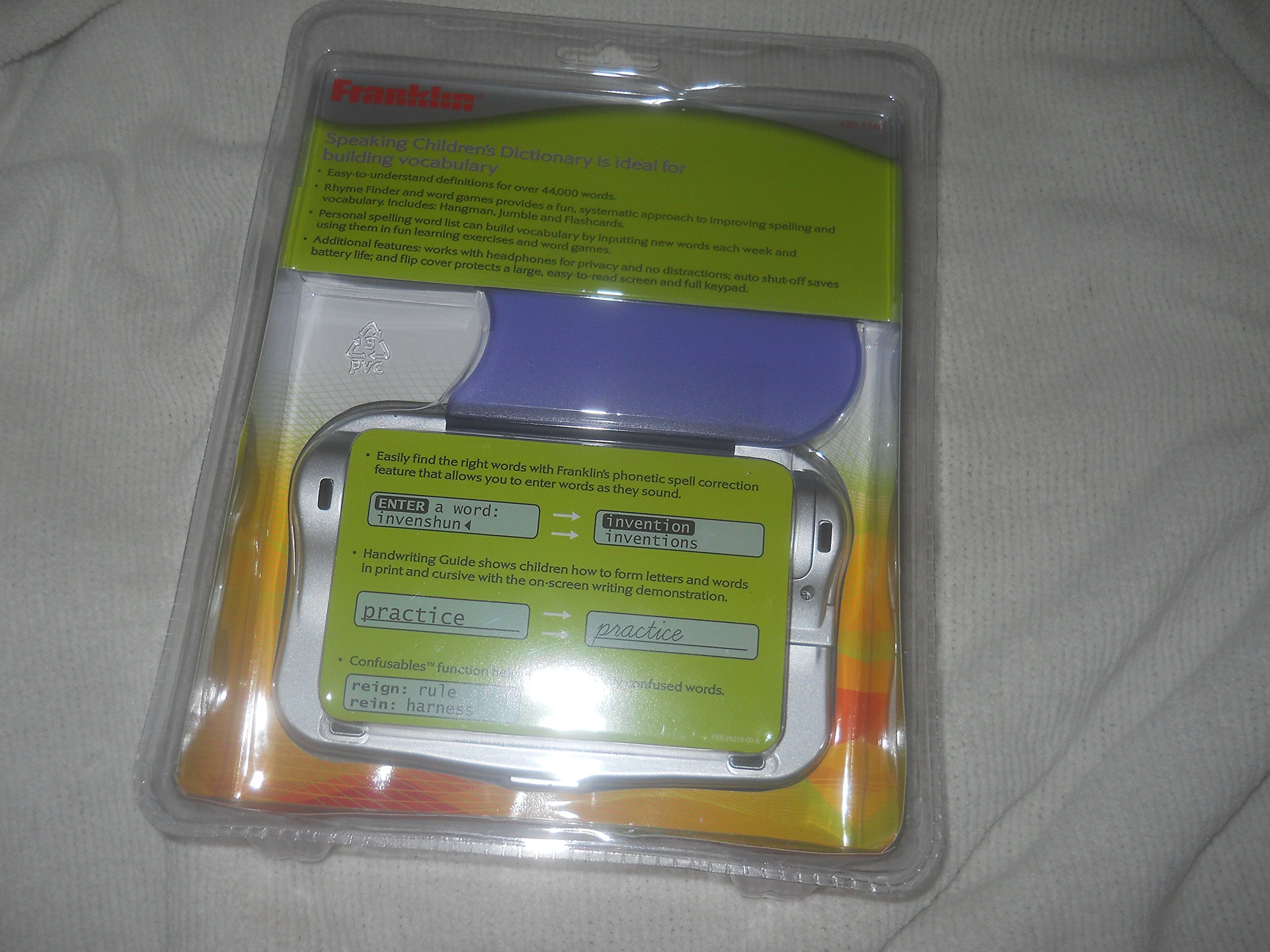 Franklin KID-1240 Children's Talking Dictionary and Spell Corrector